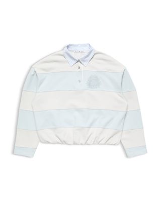 Stripe Polo Sweatshirt