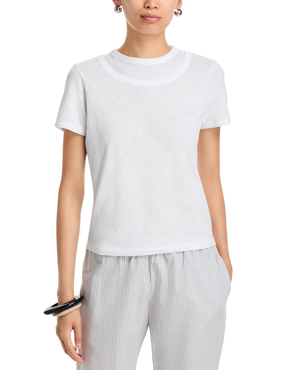 Velvet by Graham & Spencer Cassandra Short Sleeve Tee