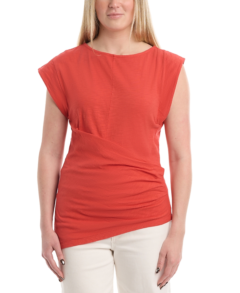 Wilt Clothing Boat Neck Rolled Cuff Tee