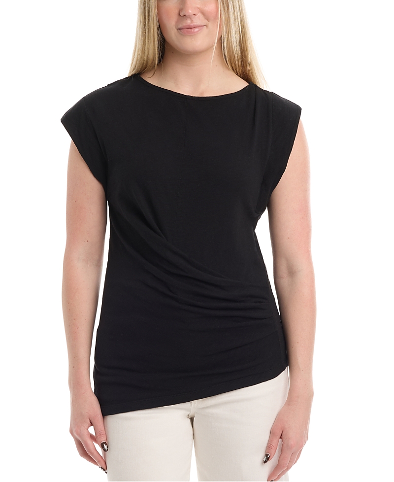 Wilt Clothing Boat Neck Rolled Cuff Tee