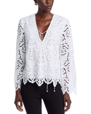 Halina Embroidered Top