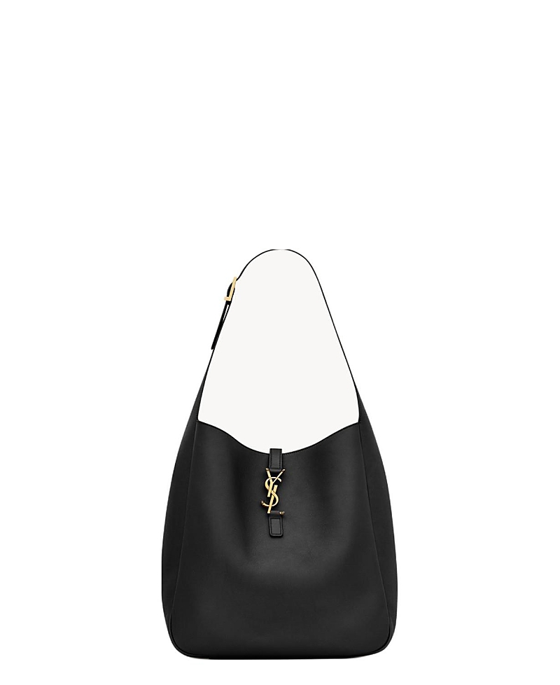 Saint Laurent Le 5 A 7 Supple Large Shoulder Hobo Bag in Smooth Leather · One Size