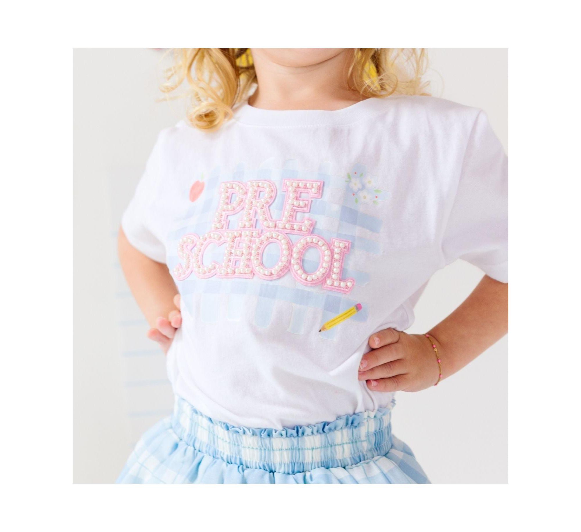 Girls' Preschool Pearl Patch Short Sleeve T-Shirt - Little Kid — Image 3