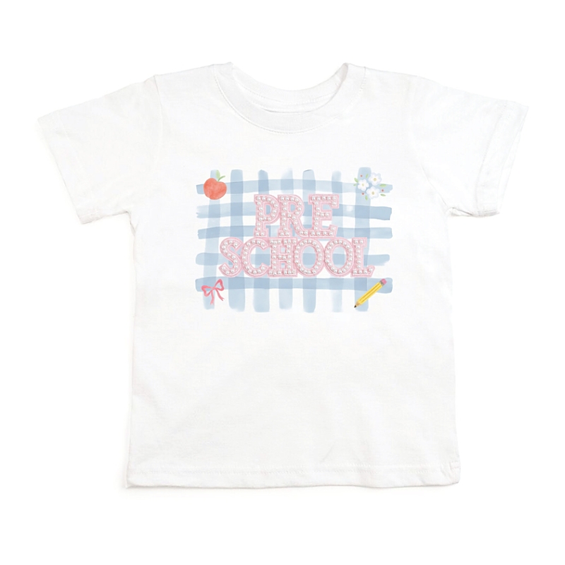 Sweet Wink Girls' Preschool Pearl Patch Short Sleeve T-Shirt - Little Kid