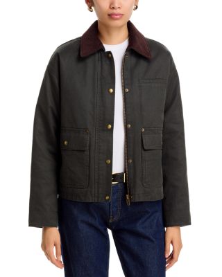Corduroy Collar Barn Jacket