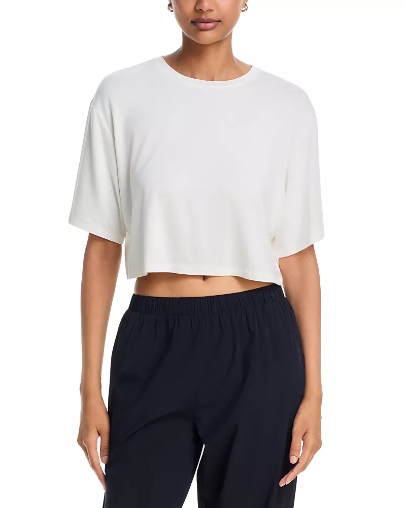 Splits59 Djuna Oversized Crop Jersey Tee