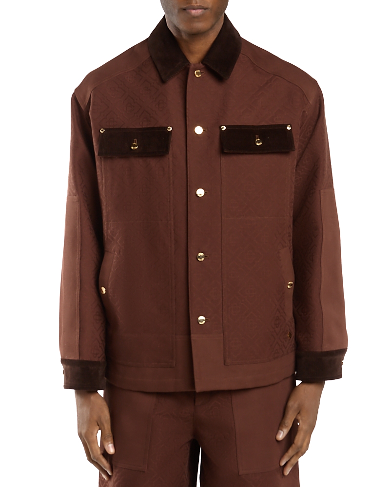 Casablanca Monogram Contrast Pocket Jacket