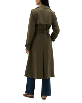 Aria Belted Trench Coat - thumbnail 4