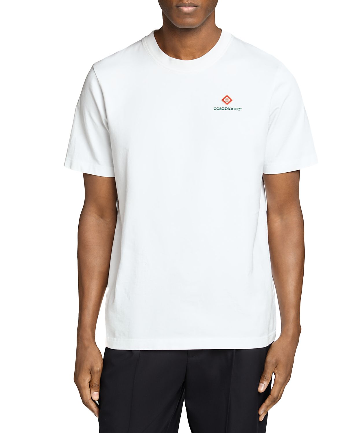 Casablanca Logo Graphic Crewneck T-Shirt