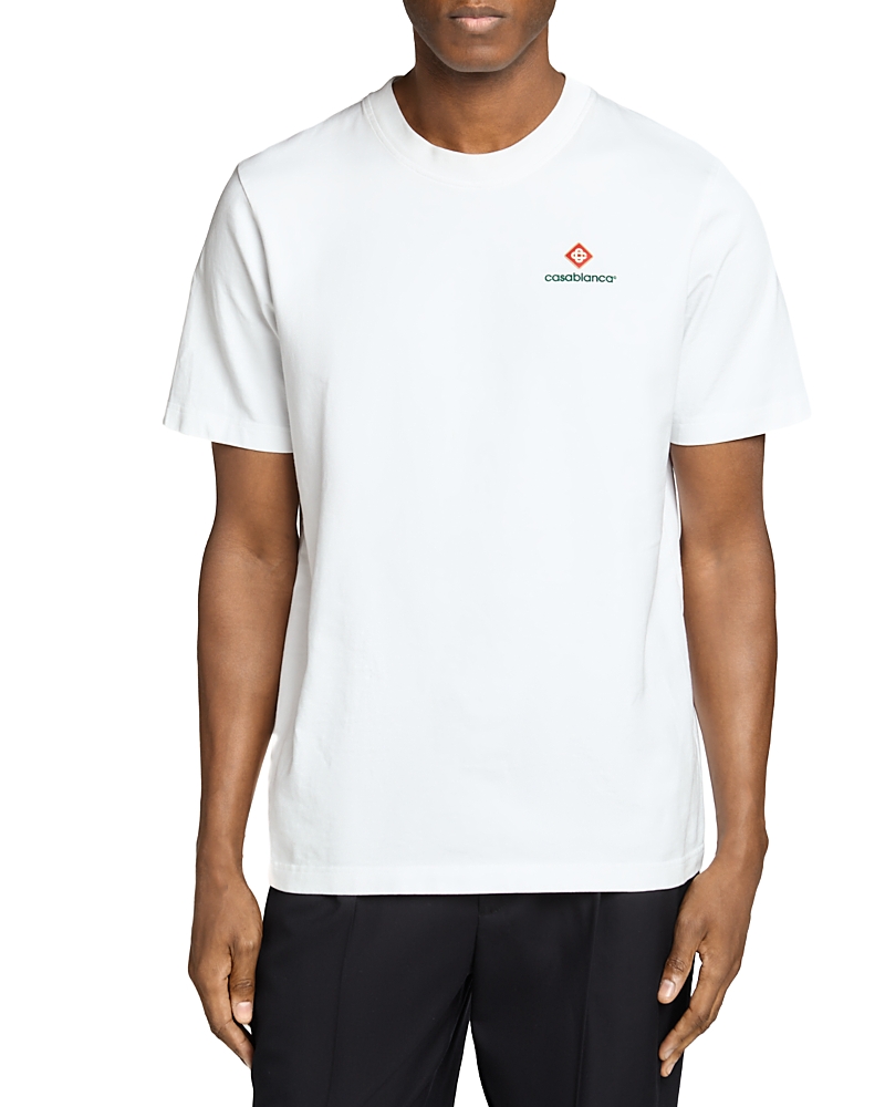 Casablanca Logo Graphic Crewneck T-Shirt
