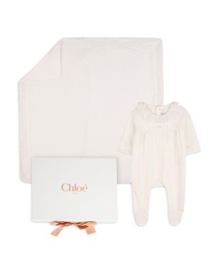 Girls' Blanket & Footie Pajamas Set - Baby
