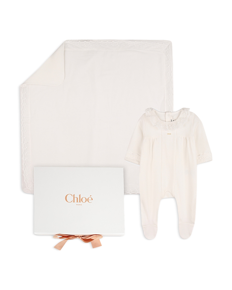 Chloe Girls' Blanket & Footie Pajamas Set - Baby