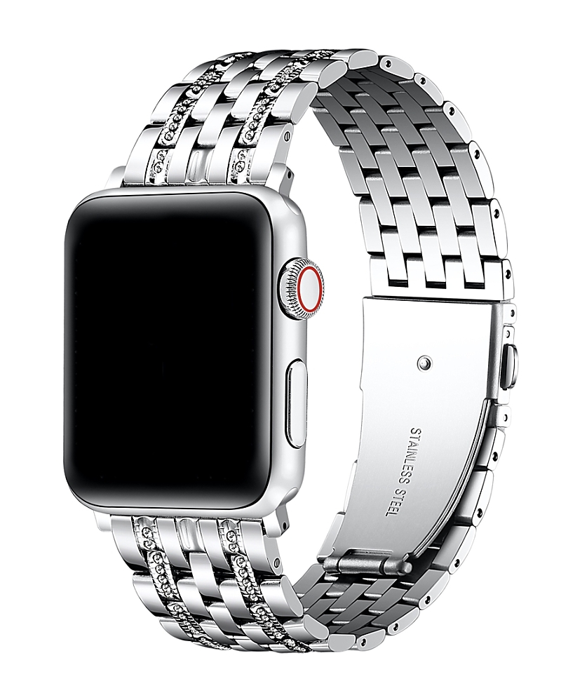 Posh Tech Remy Rhinestone Stainless Steel Band For Apple Watch · OS