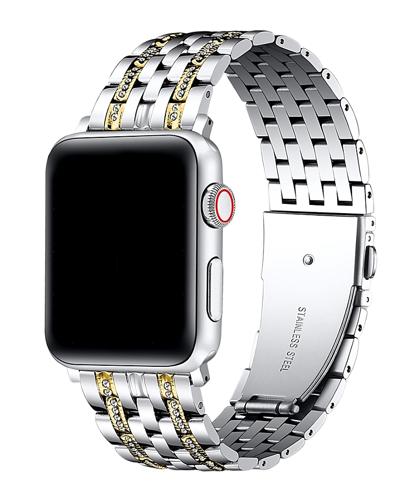 Posh Tech Remy Rhinestone Stainless Steel Band For Apple Watch