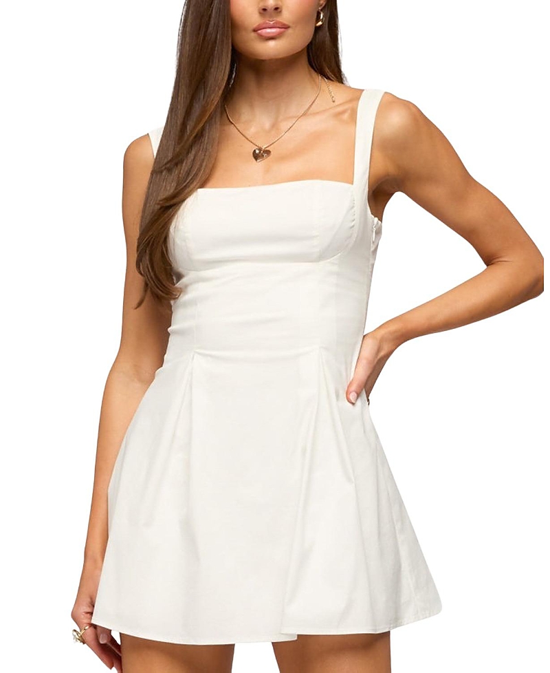 Edikted Hila Square Neck Mini Dress