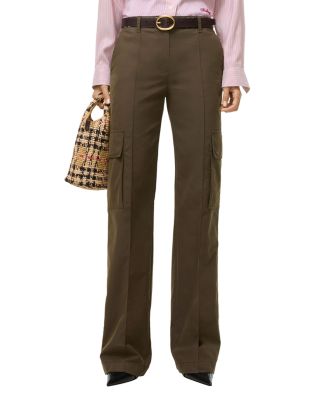 Garbardine Cargo Trousers