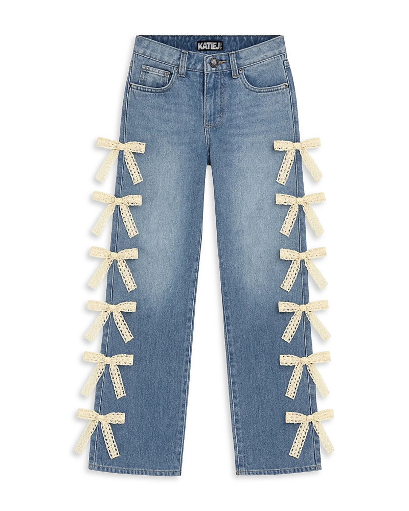 KatieJnyc Girls' Chicago Low Rise Wide Leg Jeans - Big Kid