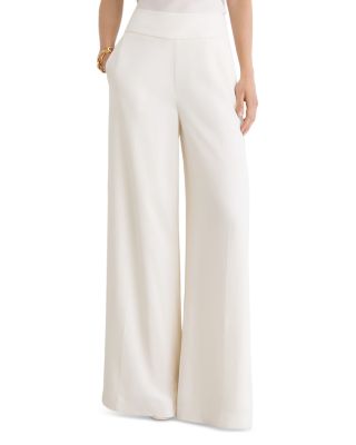 Petite Clover Wide Leg Suit Pants