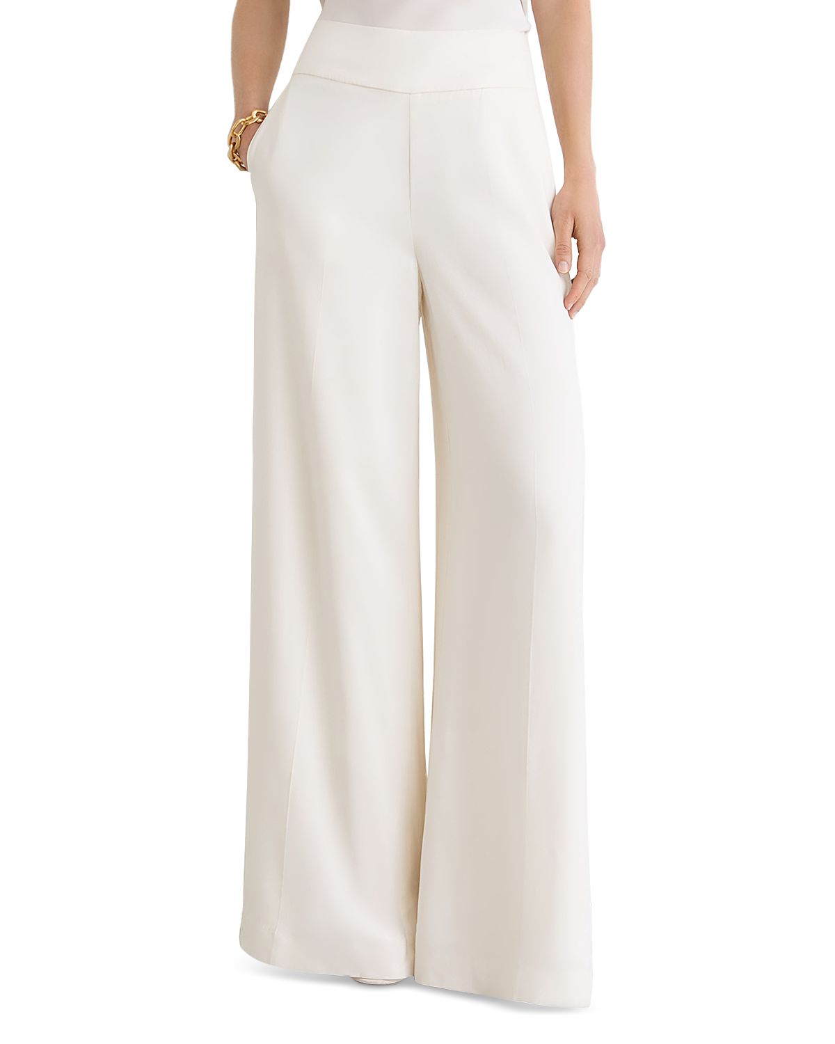 Reiss Petite Clover Wide Leg Suit Pants