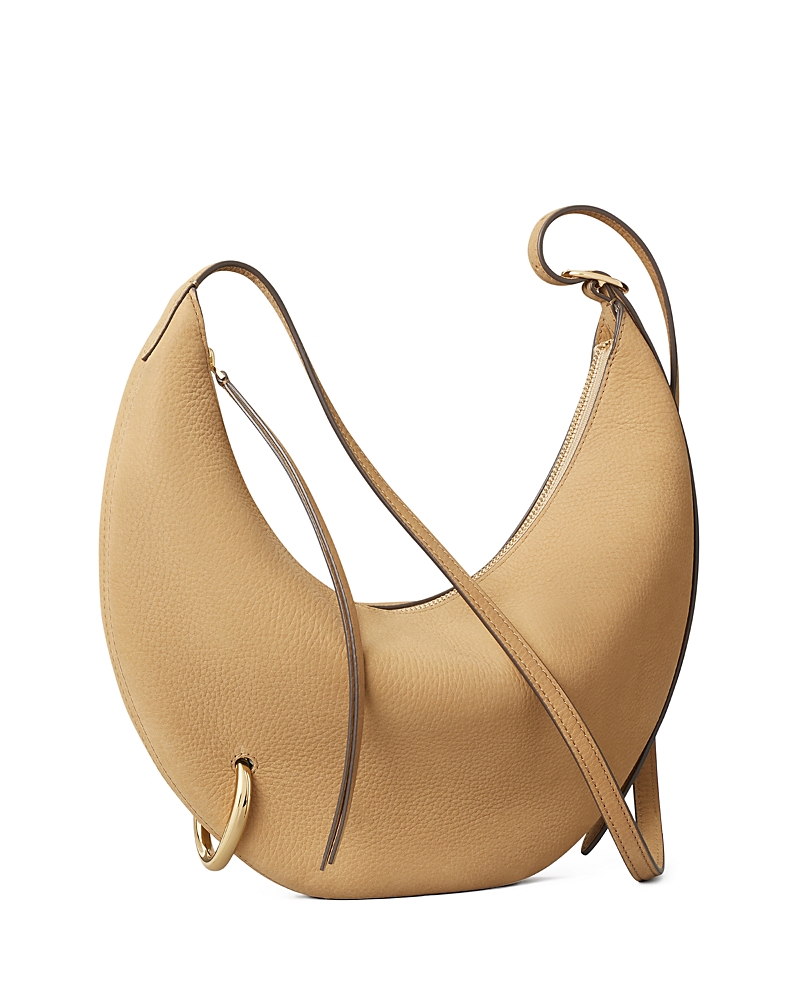 Tory Burch Pierced Nubuck Leather Crossbody