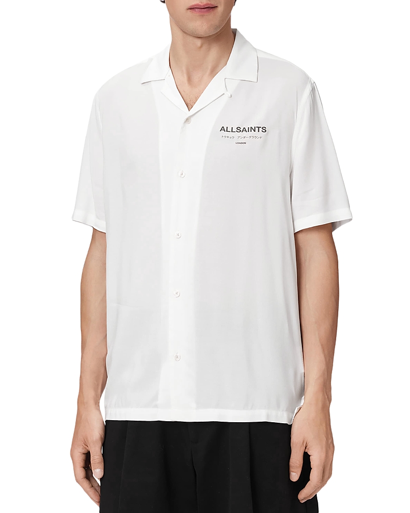 Allsaints Underground Regular Fit Camp Shirt