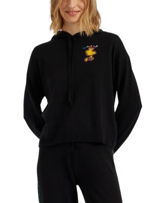  Women's Wool-Cashmere Snoopy Hoodie