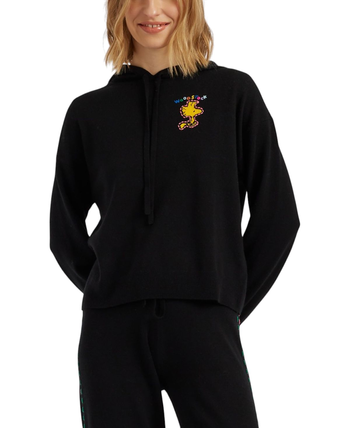Chinti & Parker Women's Wool-Cashmere Snoopy Hoodie