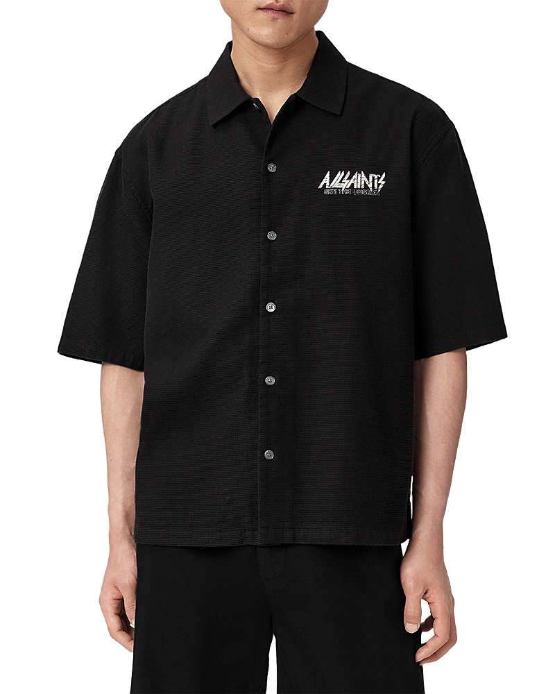 Allsaints Synth See The Unseen Logo Shirt