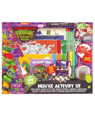  TMNT Mutant Mayhem Deluxe Activity Set, Ages 3+