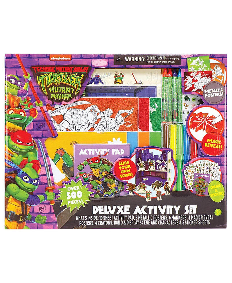 Tara Toy Tmnt Mutant Mayhem Deluxe Activity Set, Ages 3+
