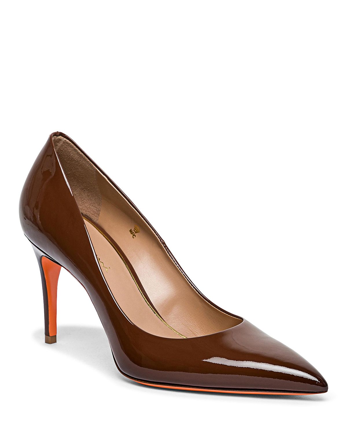Santoni Women's High-Heel Patent Leather Pumps