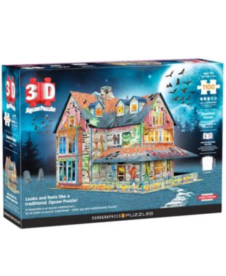 Haunted House 3D Puzzle 1100 Pieces, Ages 13+