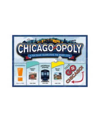 Chicagoopoly Monopoly Board Game, Ages 8+