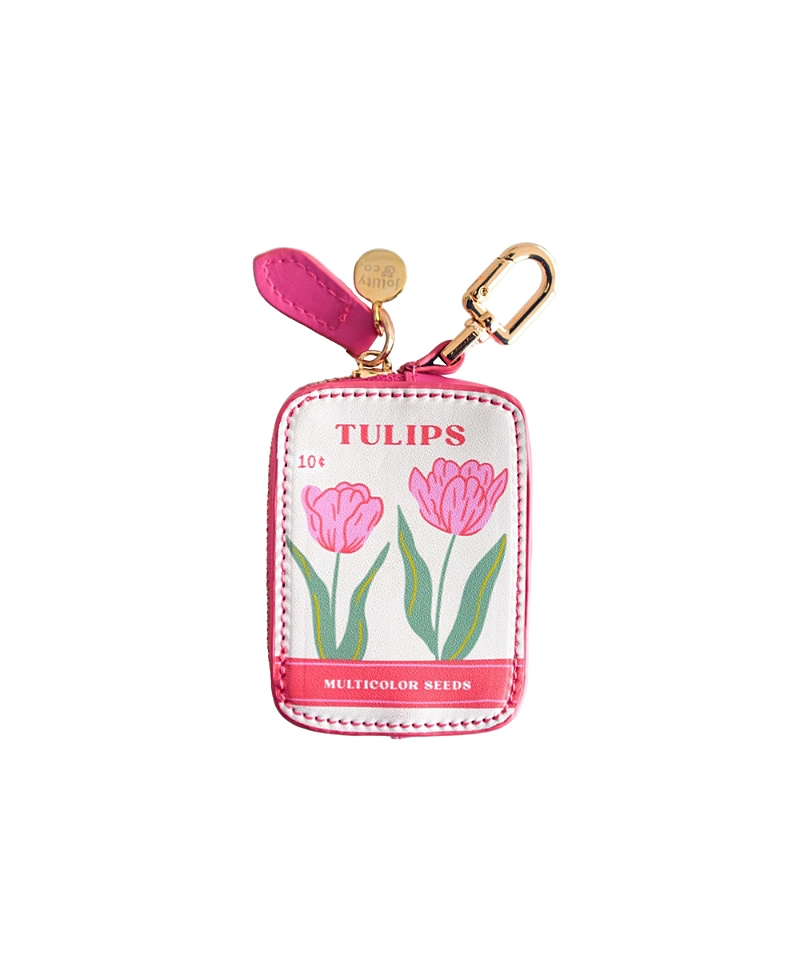 Jollity & Co. In Bloom Floral Bag Charms, Set of 1