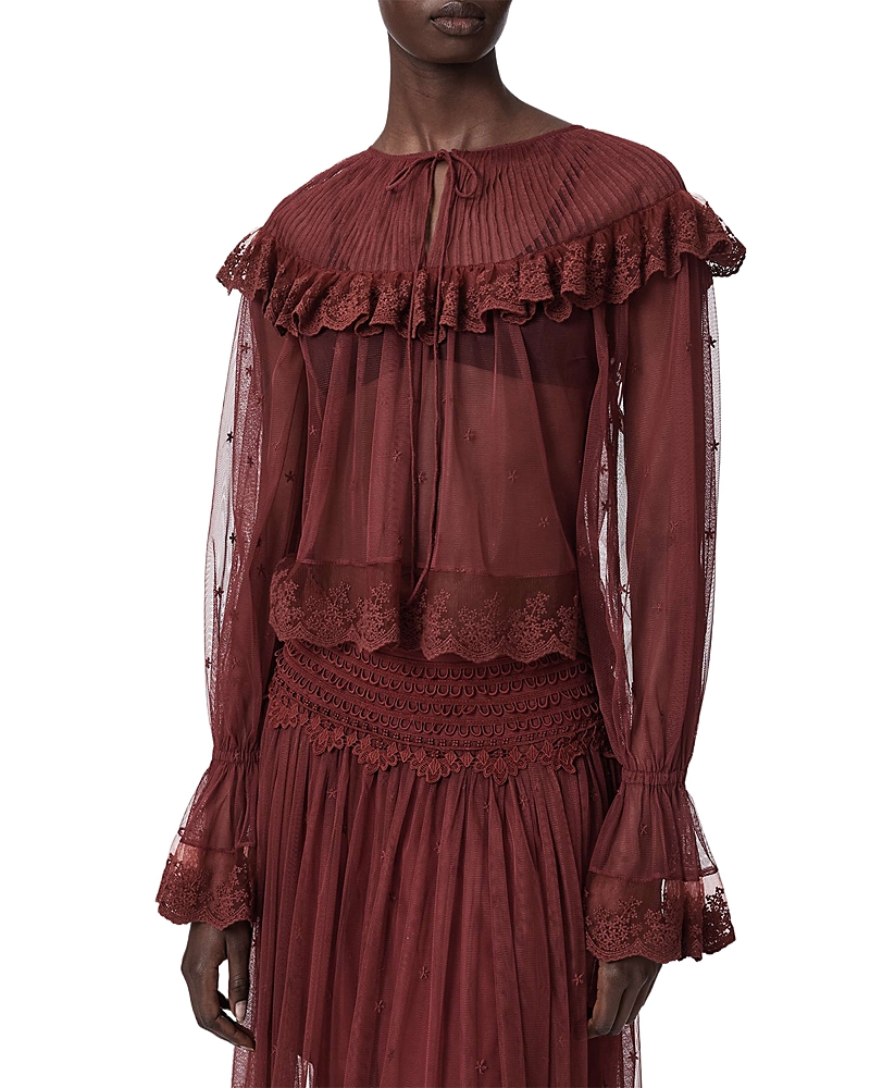 Allsaints Trixie Lace Top