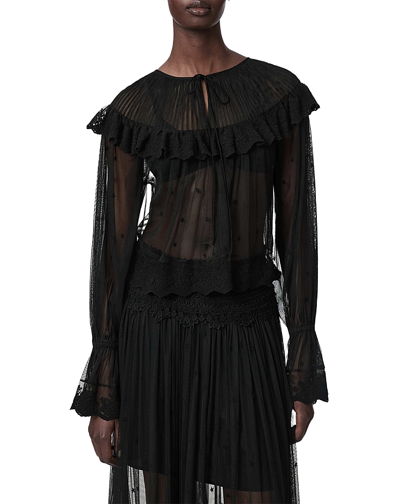 Allsaints Trixie Lace Top