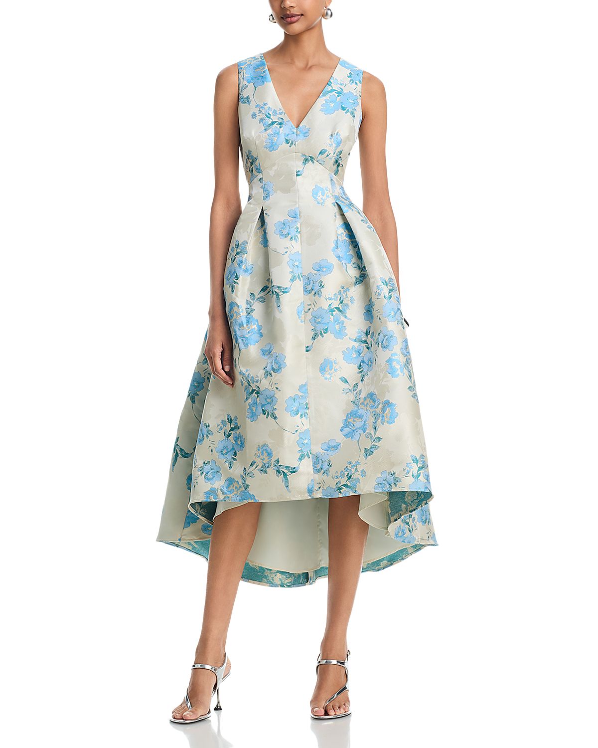 Eliza J Sculpted Fit Midi Dress