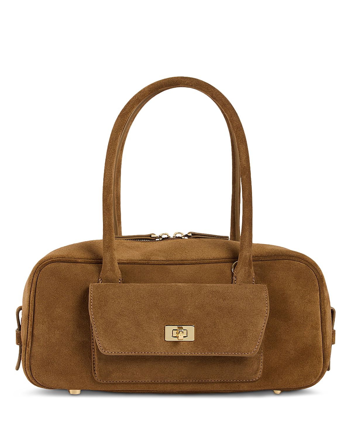 Sandro Ezmehralda Suede Crossbody Bag