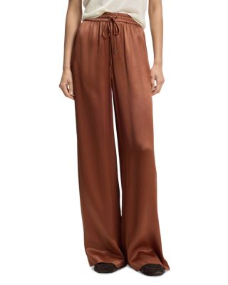 Tavati Satin Drawstring Pants
