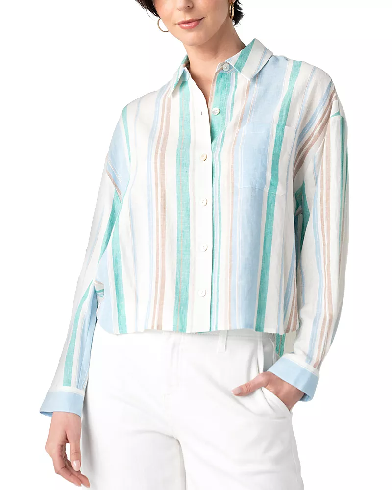 Liverpool Los Angeles Relaxed Button Down Shirt