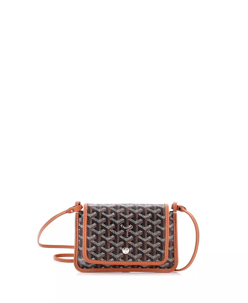 Pre-Owned Goyard Plumet Clutch Wallet Coated Canvas
