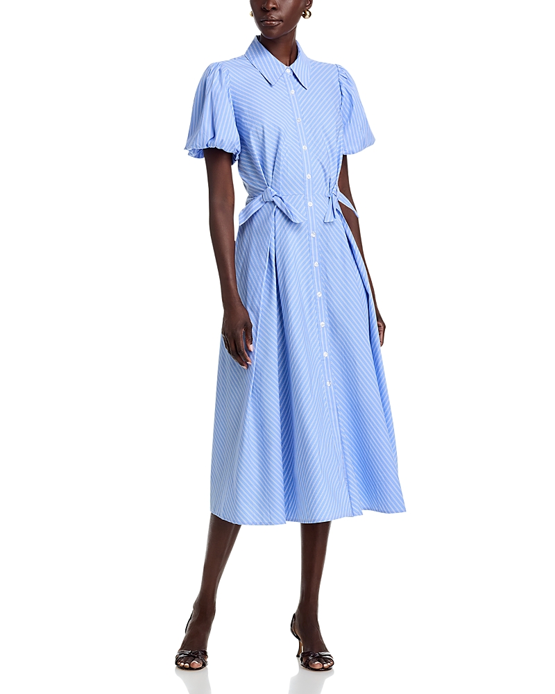 Dolce Cabo Bow Midi Shirt Dress