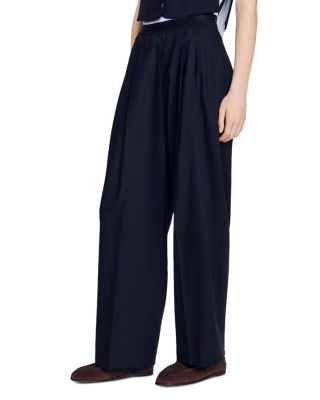 Striped Wide Leg Pants