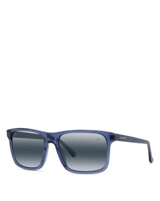 Belvedere Rectangular Sunglasses, 57mm
