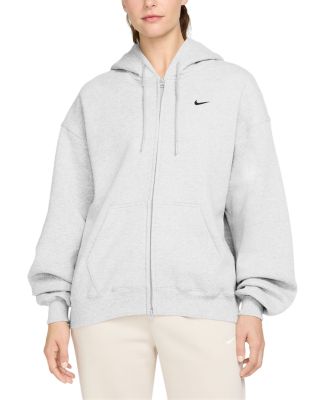 Studio Fleece Medium Weight  Oversized Full Zip Hoodie