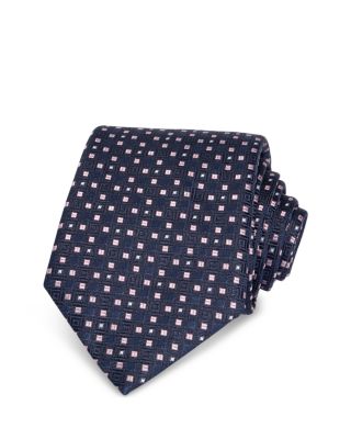 Classic Geometric Grid Tie
