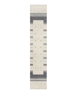 Bokara Rug Co Gabbeh 2000 Hf-W02 Runner Area Rug, 2'6" x 12'
