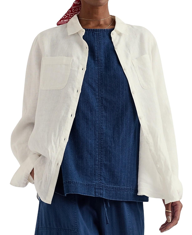Seasalt Cornwall Hazel Branch Linen Shirt
