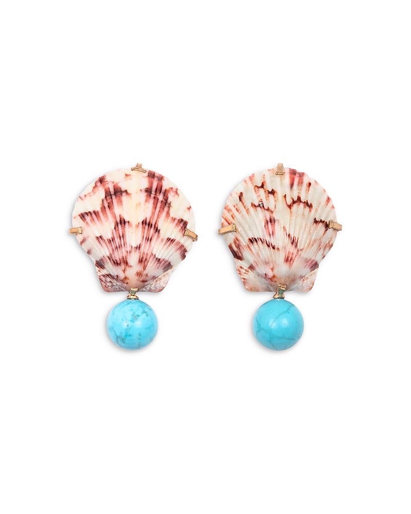 Jennifer Behr Kori Shell Earrings