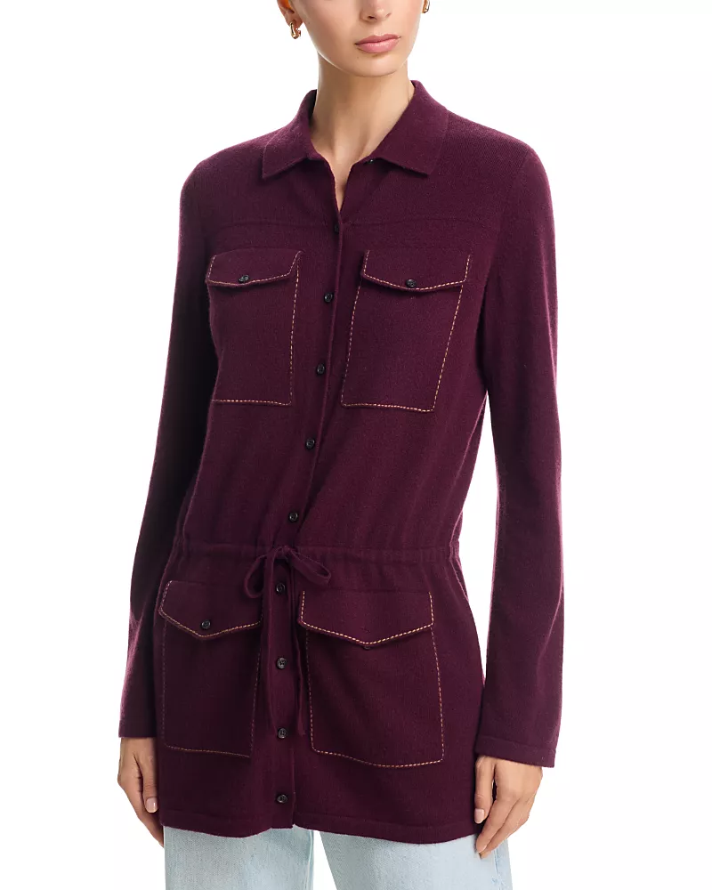 Guest in Residence Cashmere Industry Mini Dress